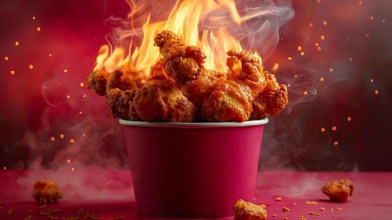 kfc, kipdag, 50 years bucket, variety bucket, hot & crispy bucket